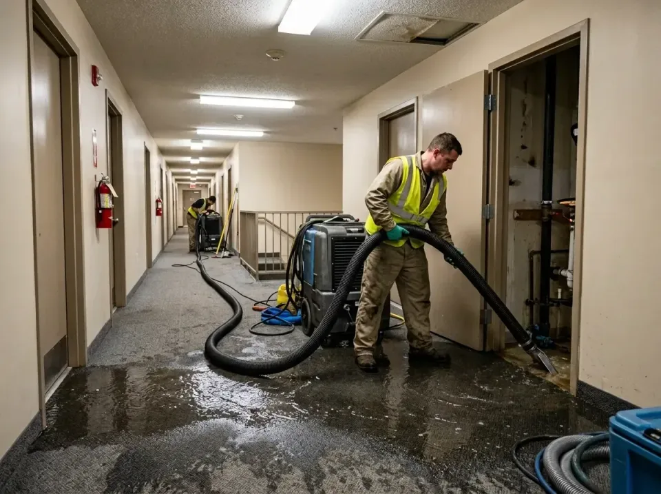 multi-unit-apartment-hallway-f-005 — frequently asked questions, Emergency Burst Pipe Water Extraction & Removal in Seguin,…
